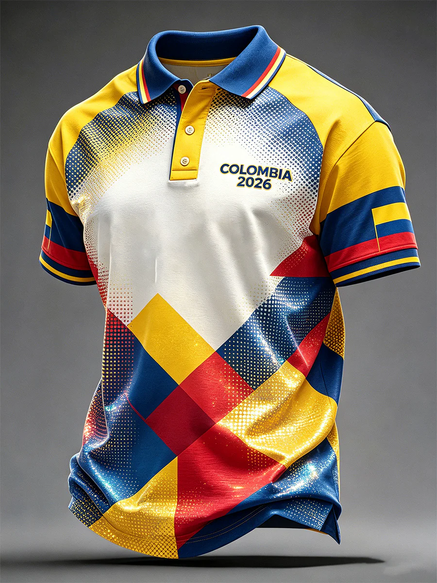 Colombia Football 2026 Casual Unisex T-Shirt