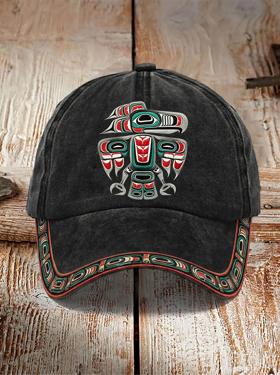 Indigenous Art Casual Unisex Cap - Image 2