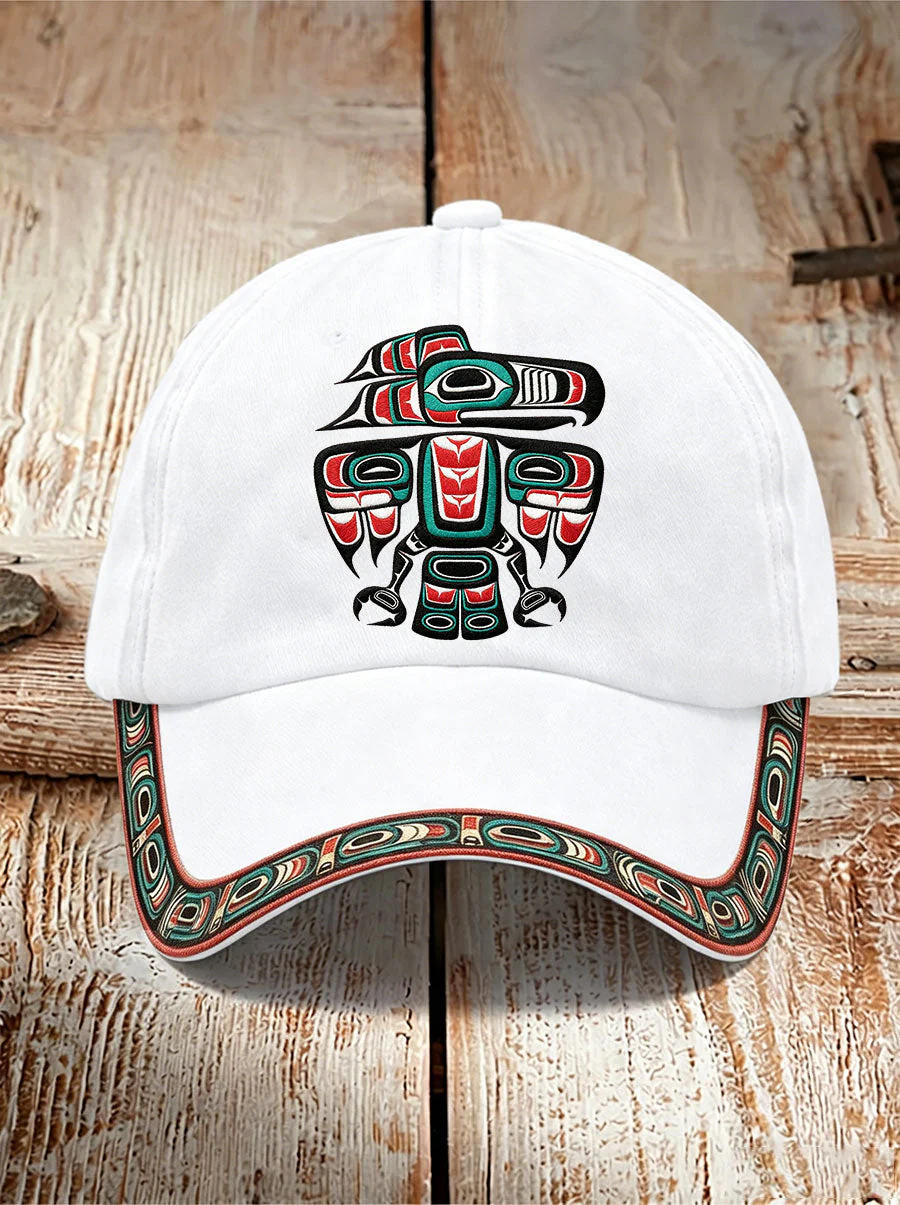 Indigenous Art Casual Unisex Cap - Image 3