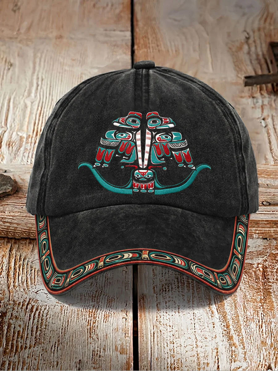 Indigenous totem casual unisex hat - Image 3