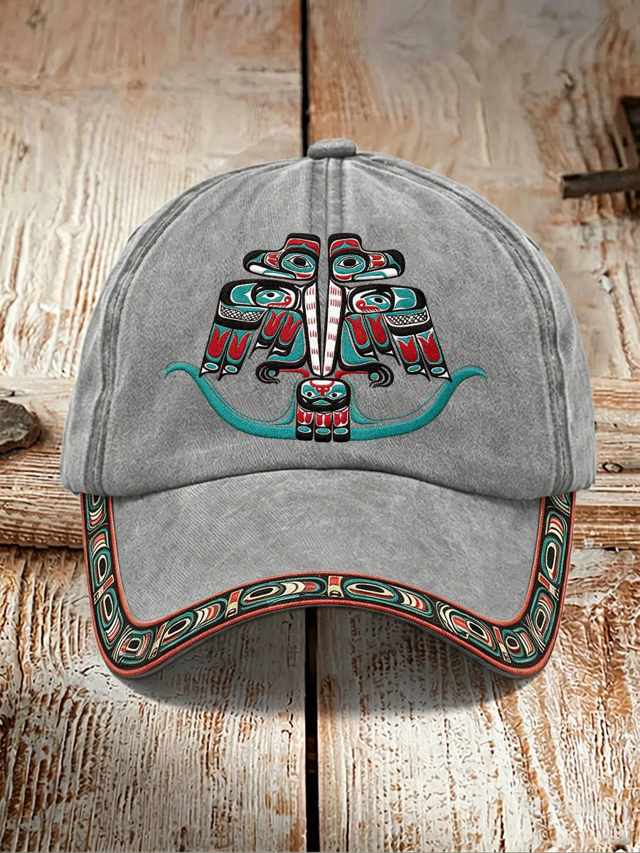 Indigenous totem casual unisex hat - Image 4