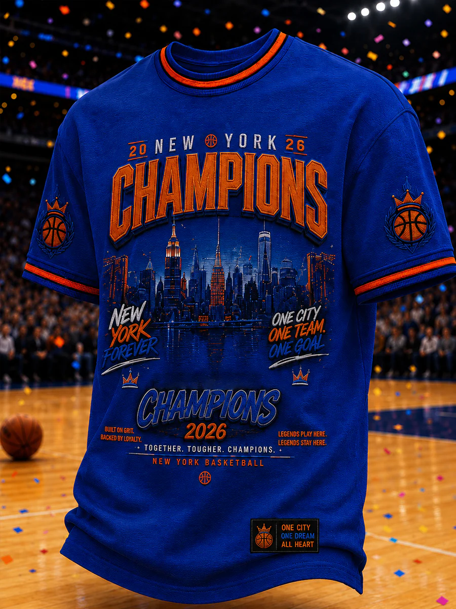 Men's Classic Basketball Fan Graphic Short Sleeve T-shirt