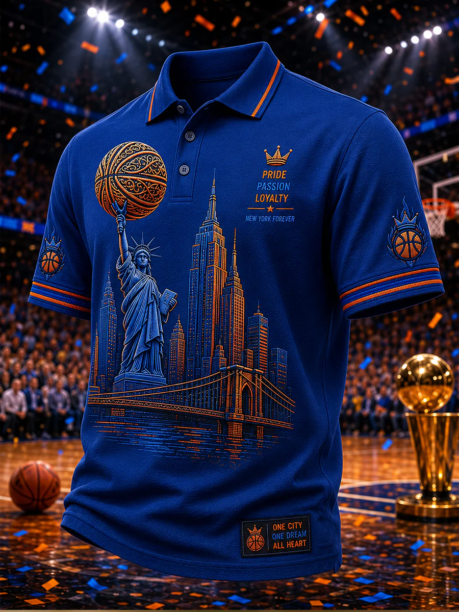 Men's Classic Basketball Fan Graphic Short Sleeve Top - Image 2