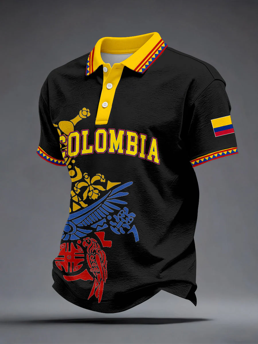 Men's Colombia Polo Shirt - Image 3