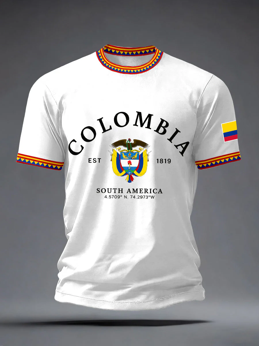 Men's Colombia T-Shirt - Image 2