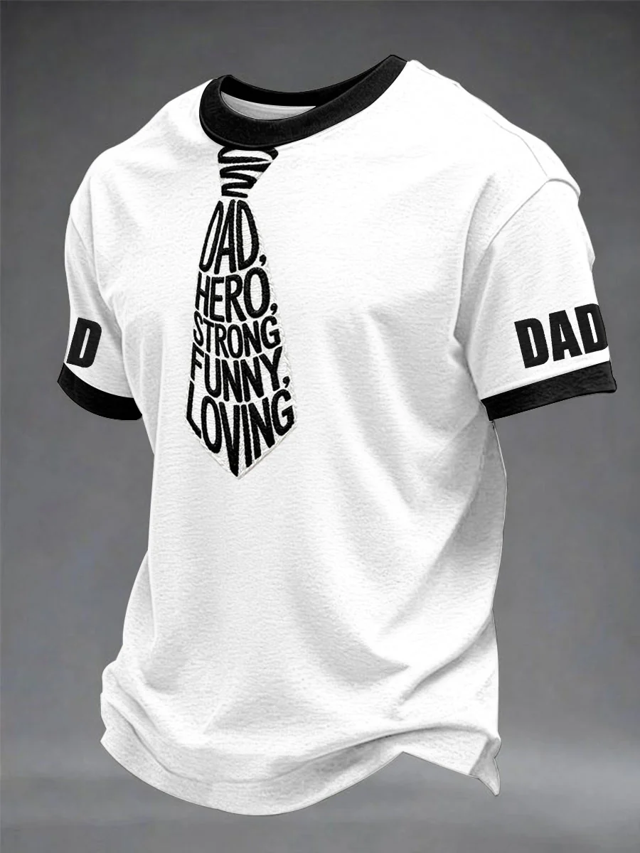 Men's Father's Day Fun Casual Unisex T-shirt