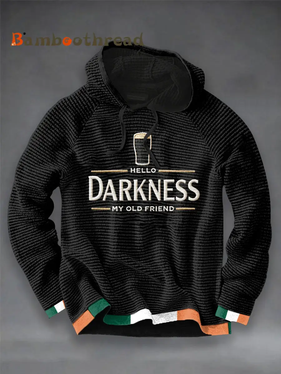 Men's Hello Darkness My Old Friend Hoodie