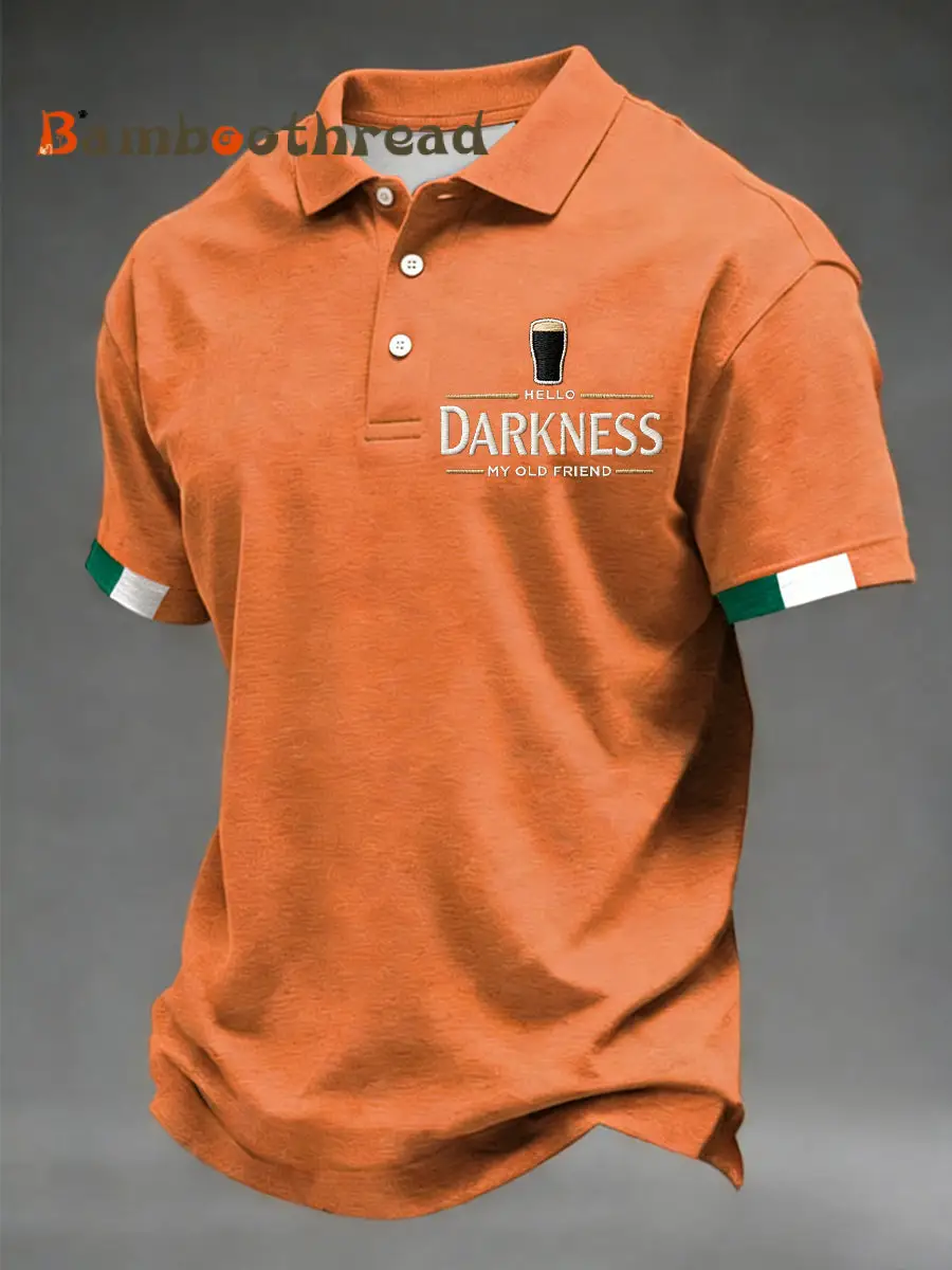 Men's Hello Darkness My Old Friend shirt - Image 3