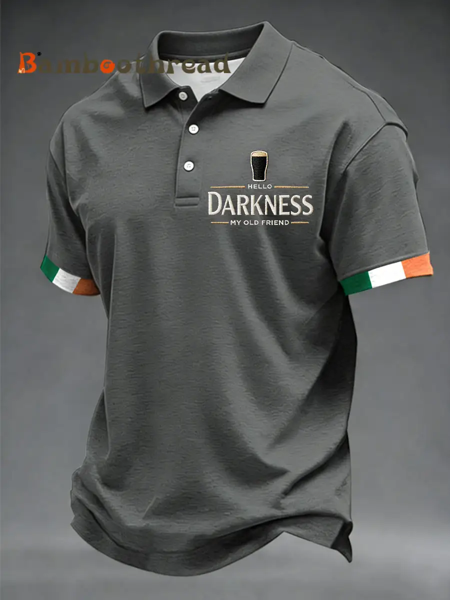 Men's Hello Darkness My Old Friend shirt - Image 4