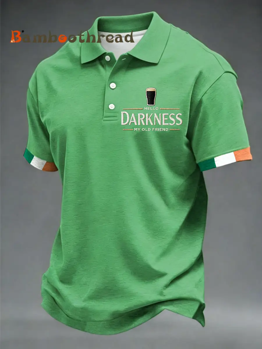 Men's Hello Darkness My Old Friend shirt - Image 2