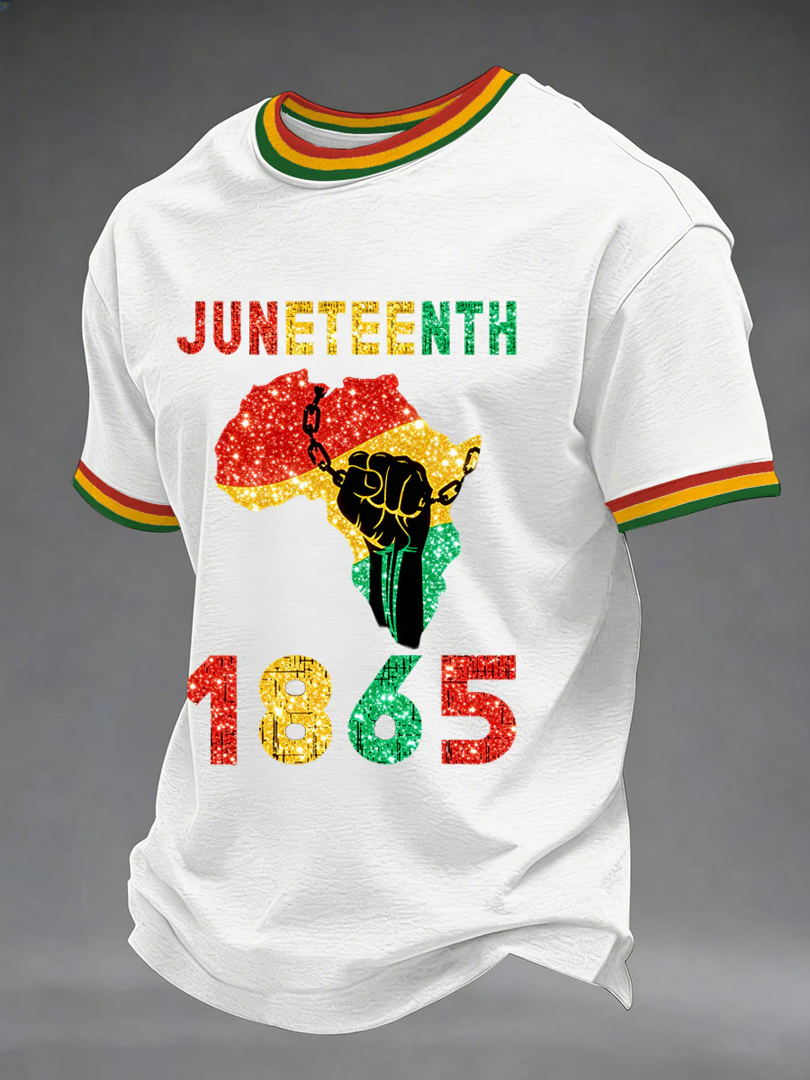 Men's Juneteenth 1865 Print Tee - Image 2