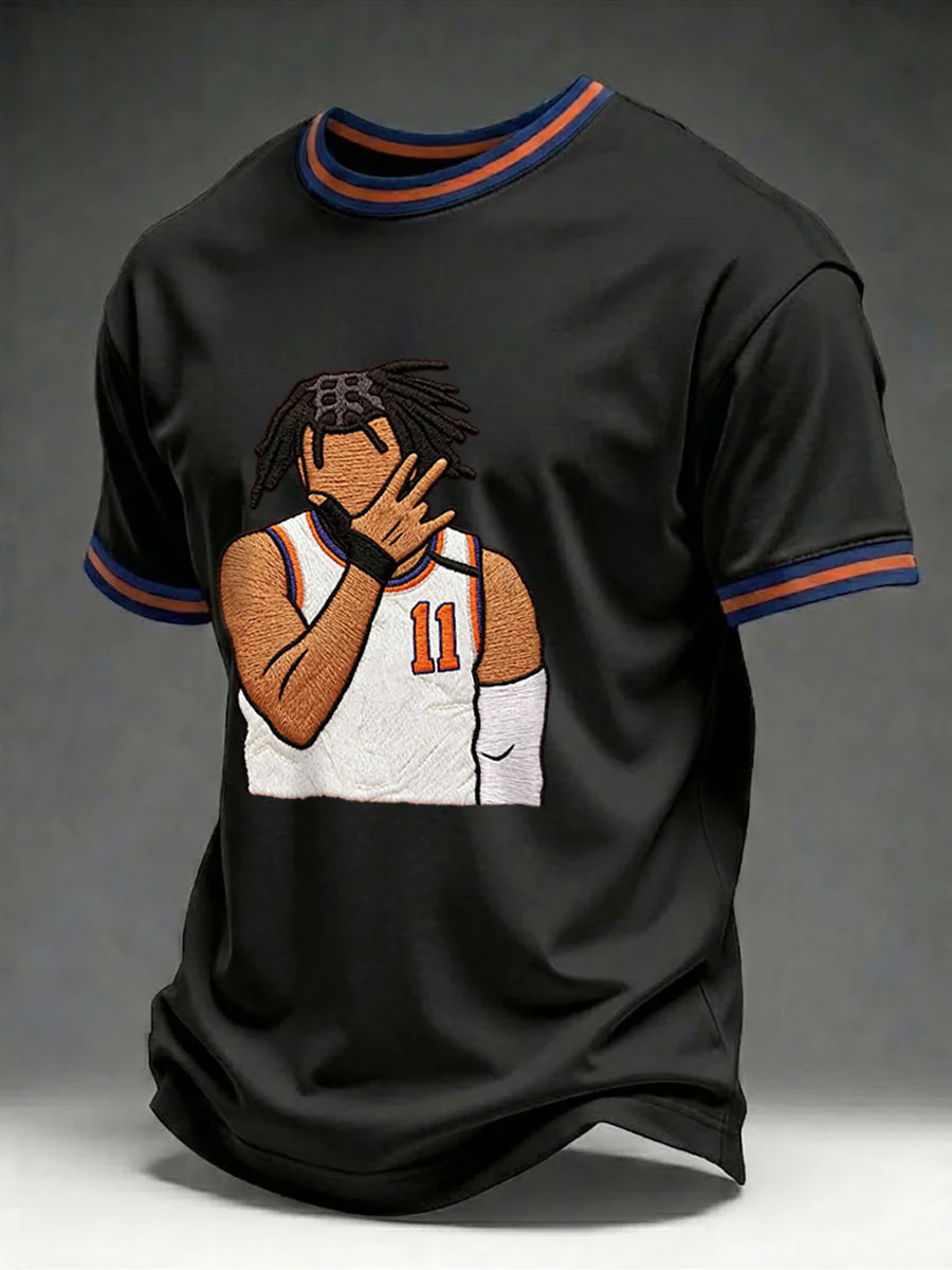 Men's MVP Basketball Player Inspired Casual T-shirt - Image 3