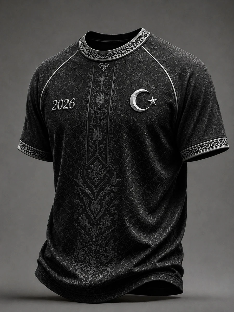 Men's Turkey 2026 Football T-shirt - Image 2