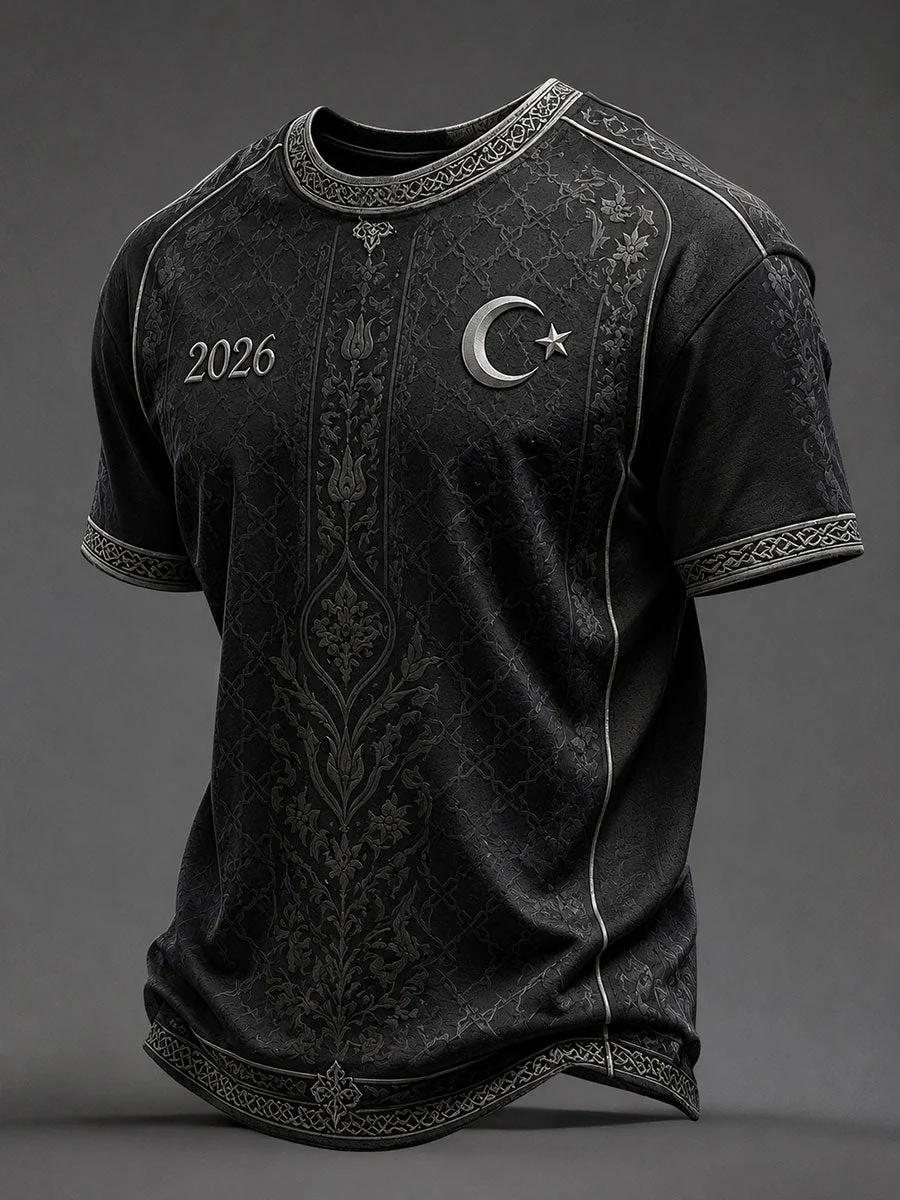 Men's Turkey 2026 Football T-Shirts