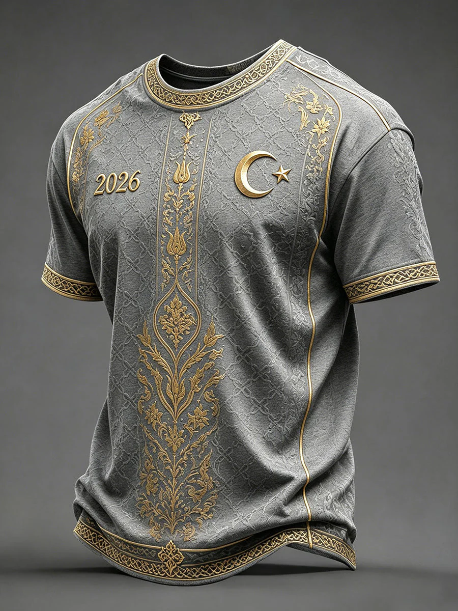Men's Turkey 2026 Football T-Shirts - Image 5