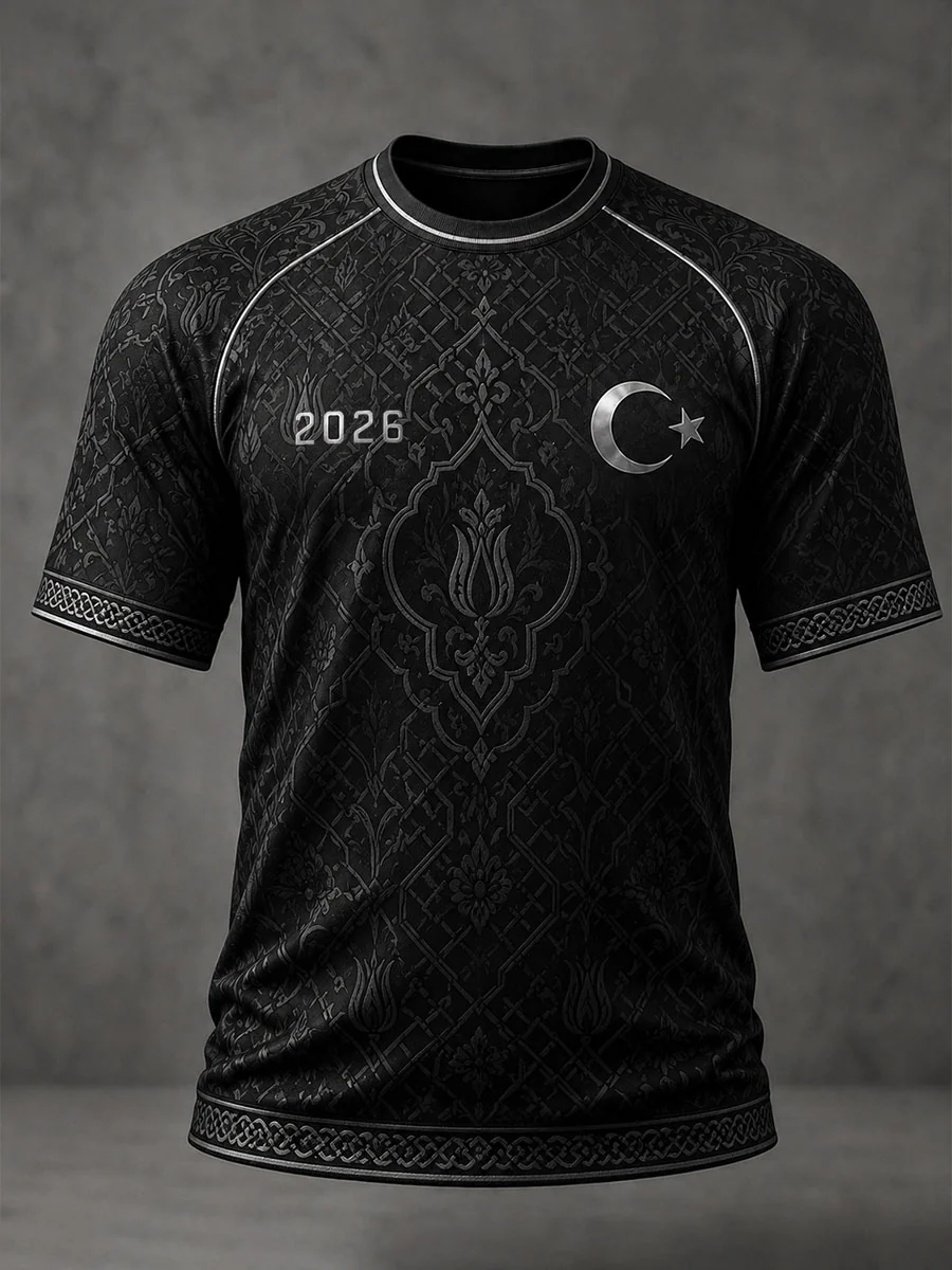 Men's Turkey 2026 Football T-Shirts