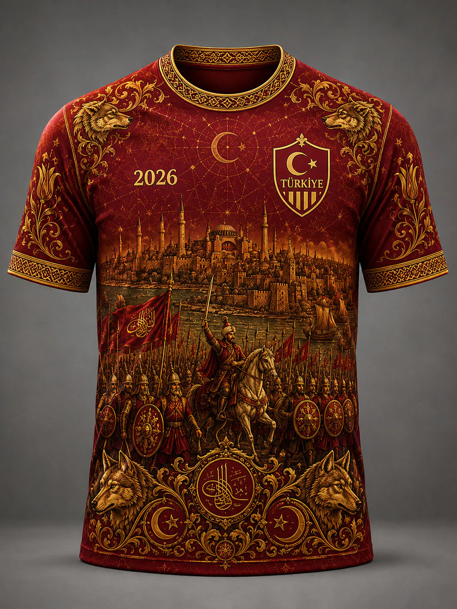 Men's Turkish football T-shirts