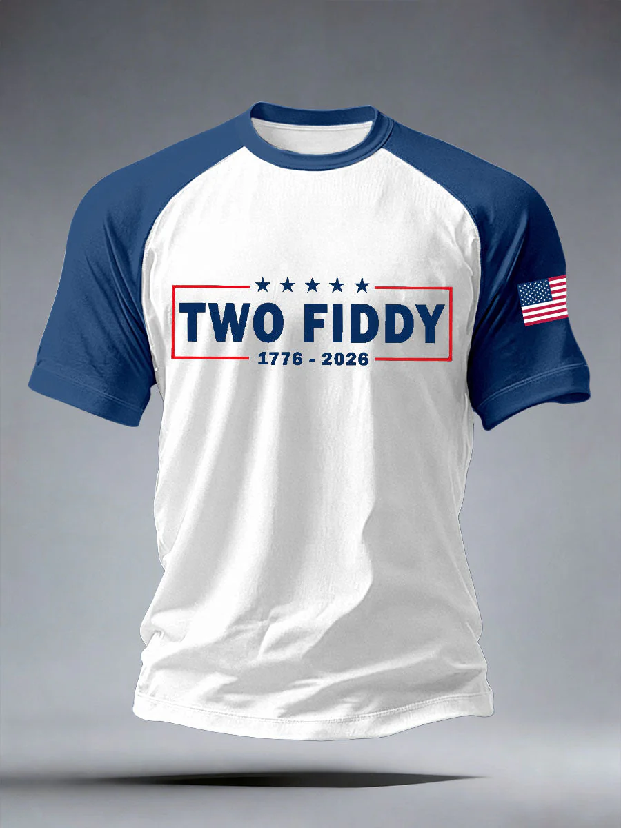 Men's Two Fiddy T-Shirt - Image 2