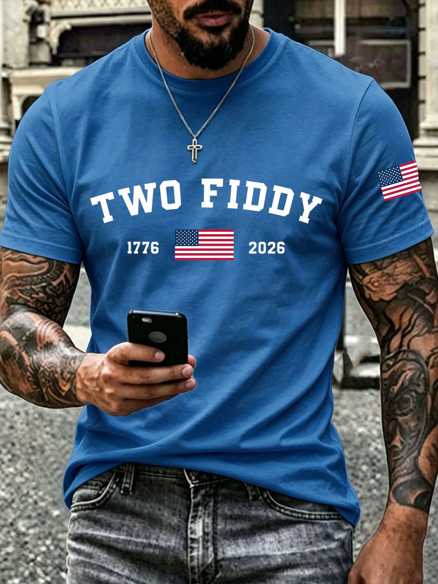 Men's Two Fiddy T-Shirt - Image 6
