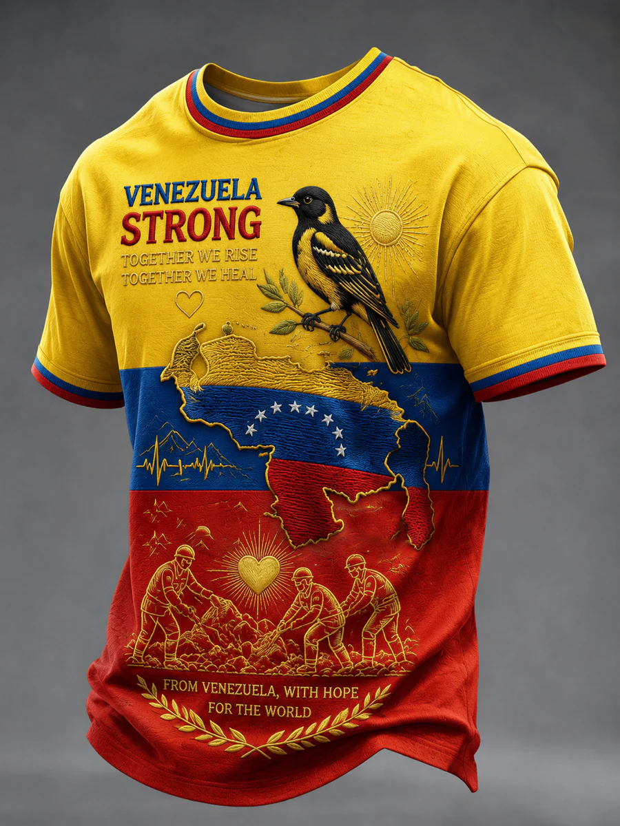 Men's VENEZUELA Printed T-shirt