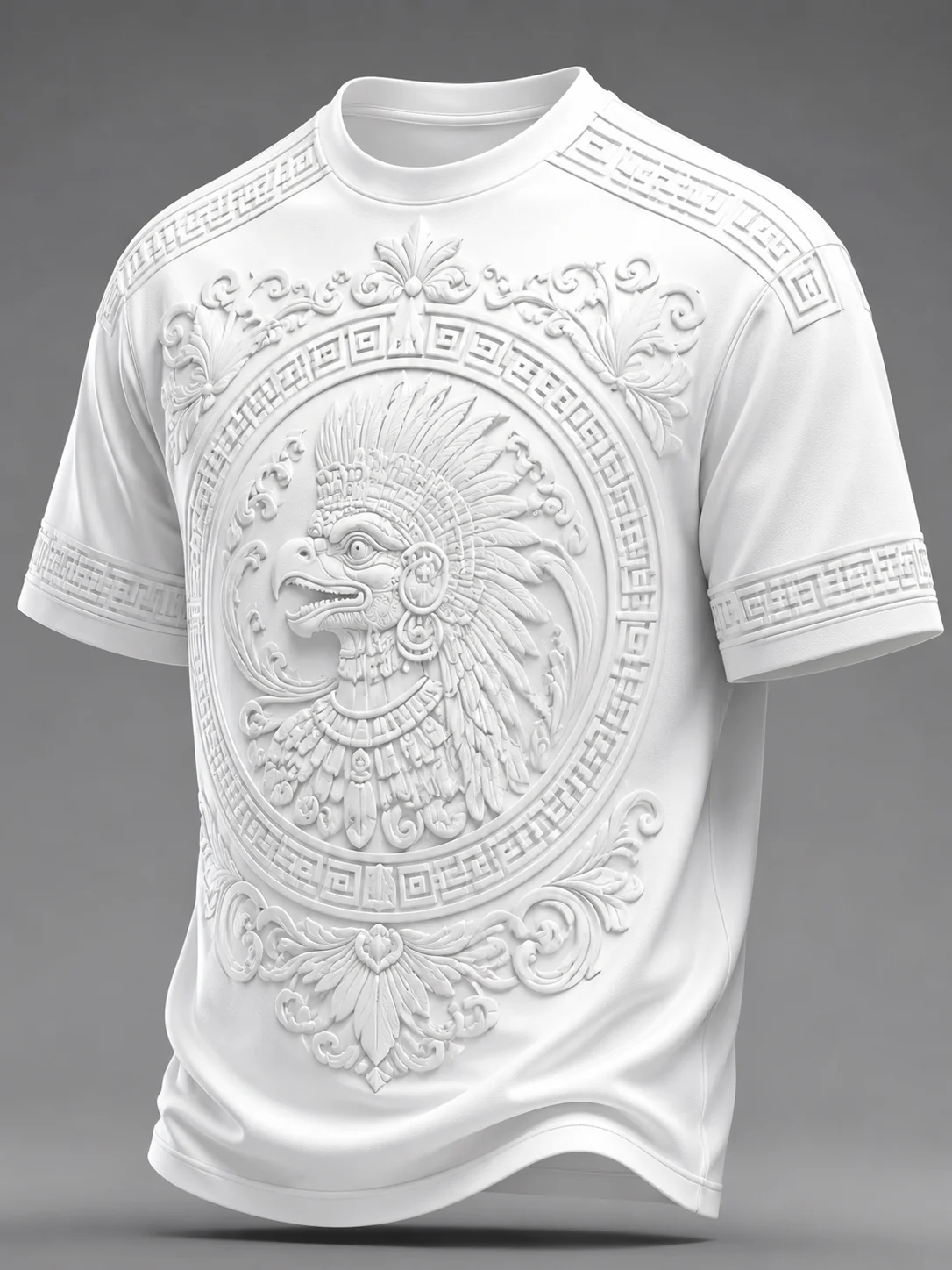 Mexican Aztec Totem Art Print T-Shirt