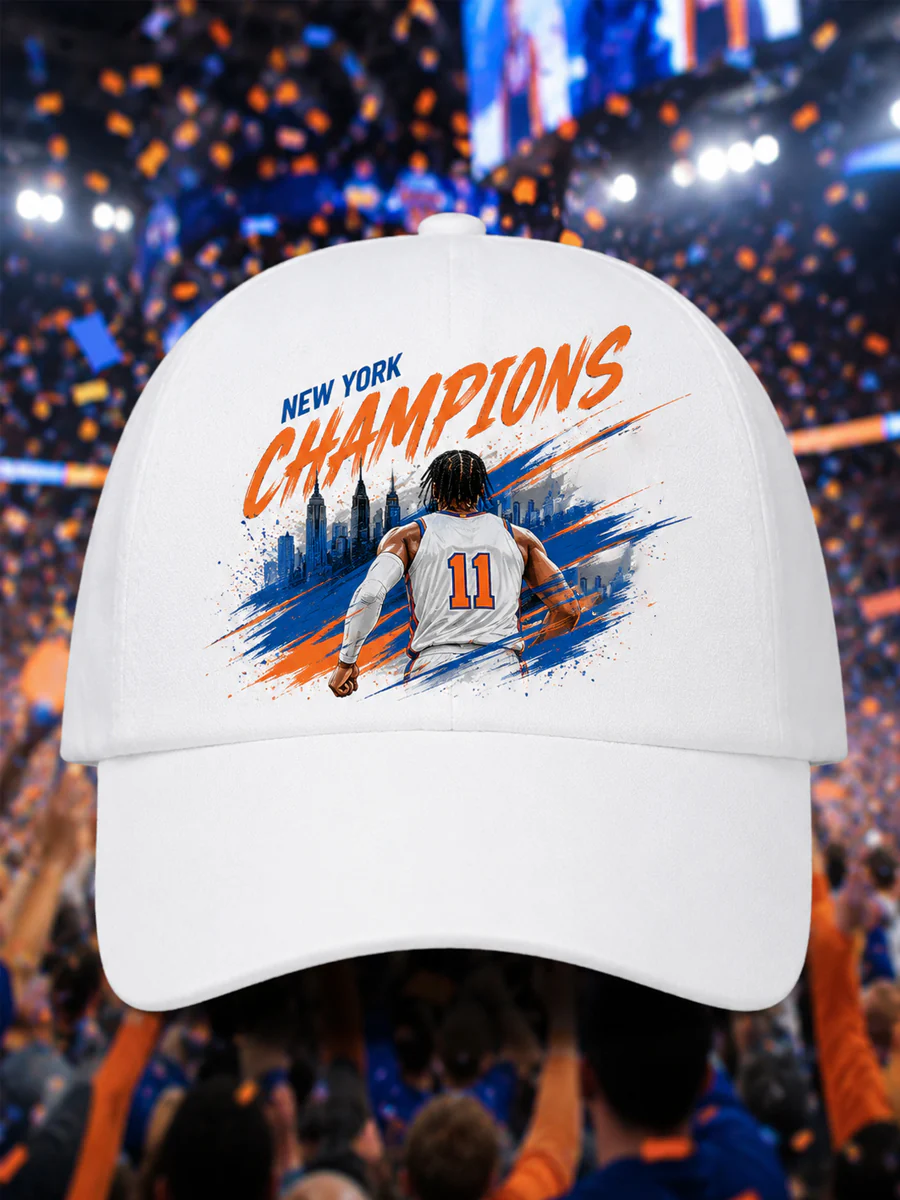 Unisex Champions 2026 Gift For Basketball Fans Print Hat