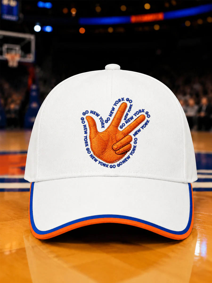 Unisex Go New York Gift For Basketball Fans Hat - Image 2