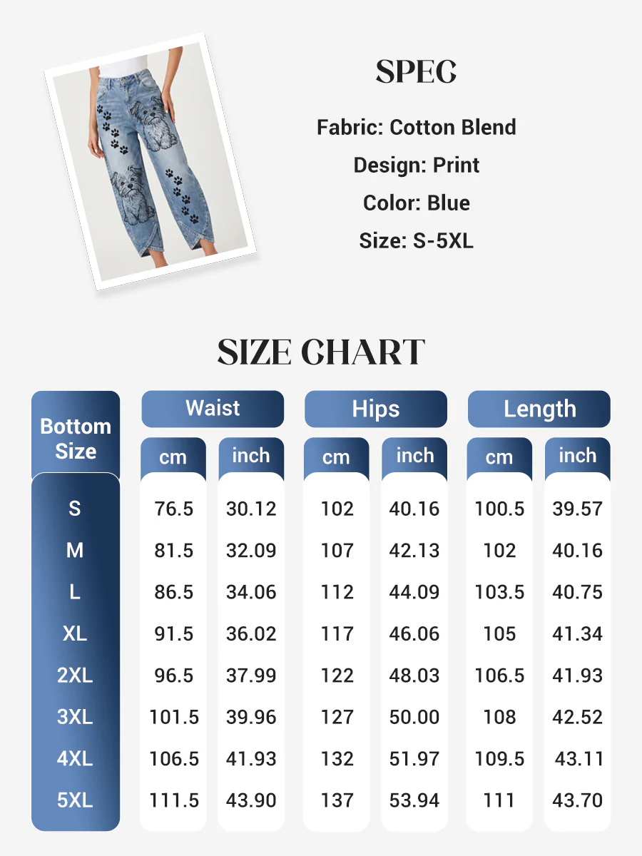 Women's Animal Art Print Trousers - Image 9