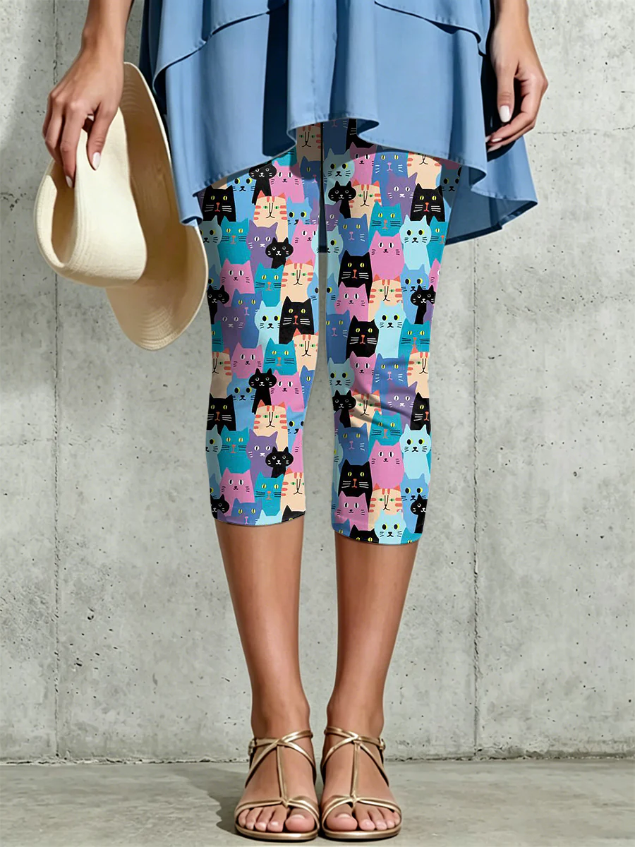 Women's Animal Artistic Printed Leggings