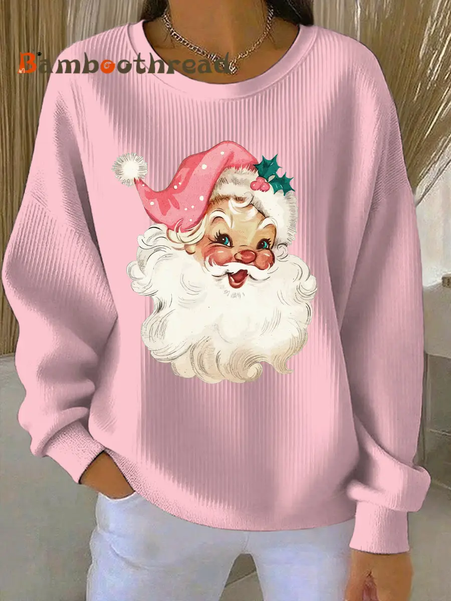Women's Christmas Print Casual Sweatshirt