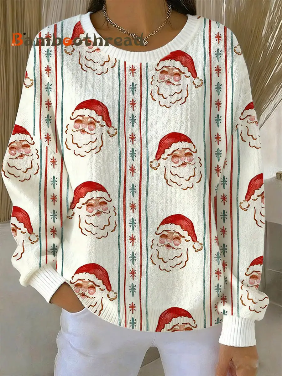 Women's Christmas Santa Sweater