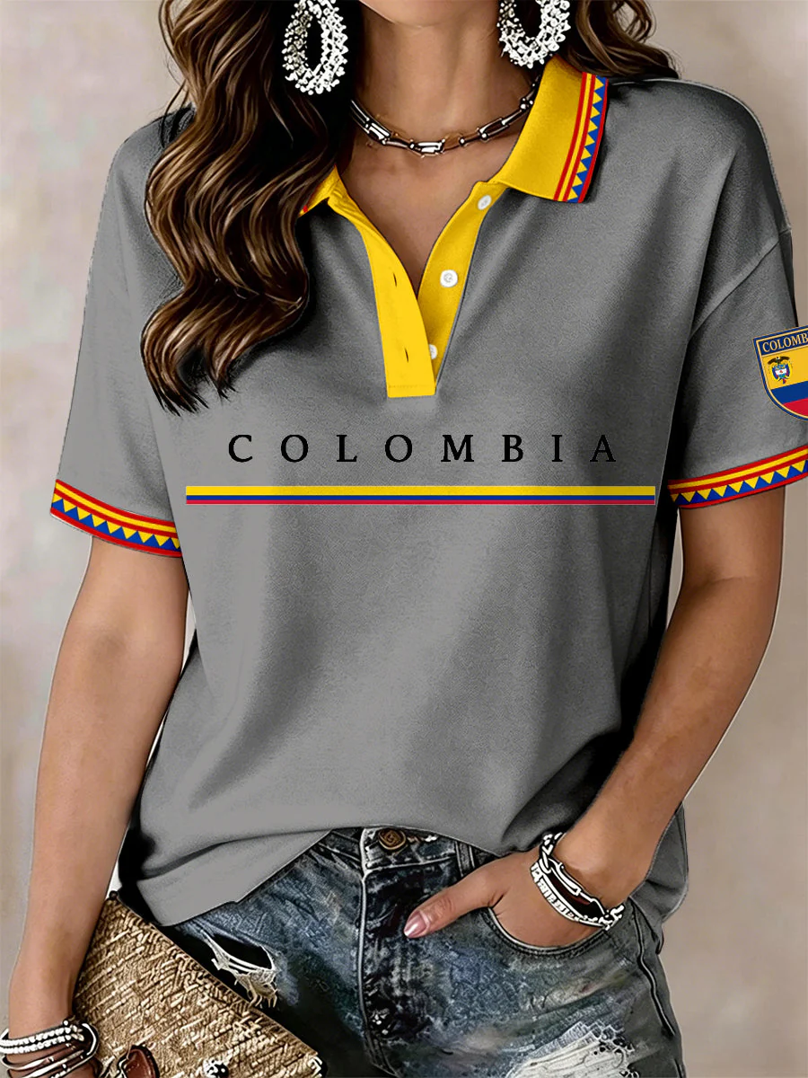 Women's Colombia Polo Shirt - Image 3