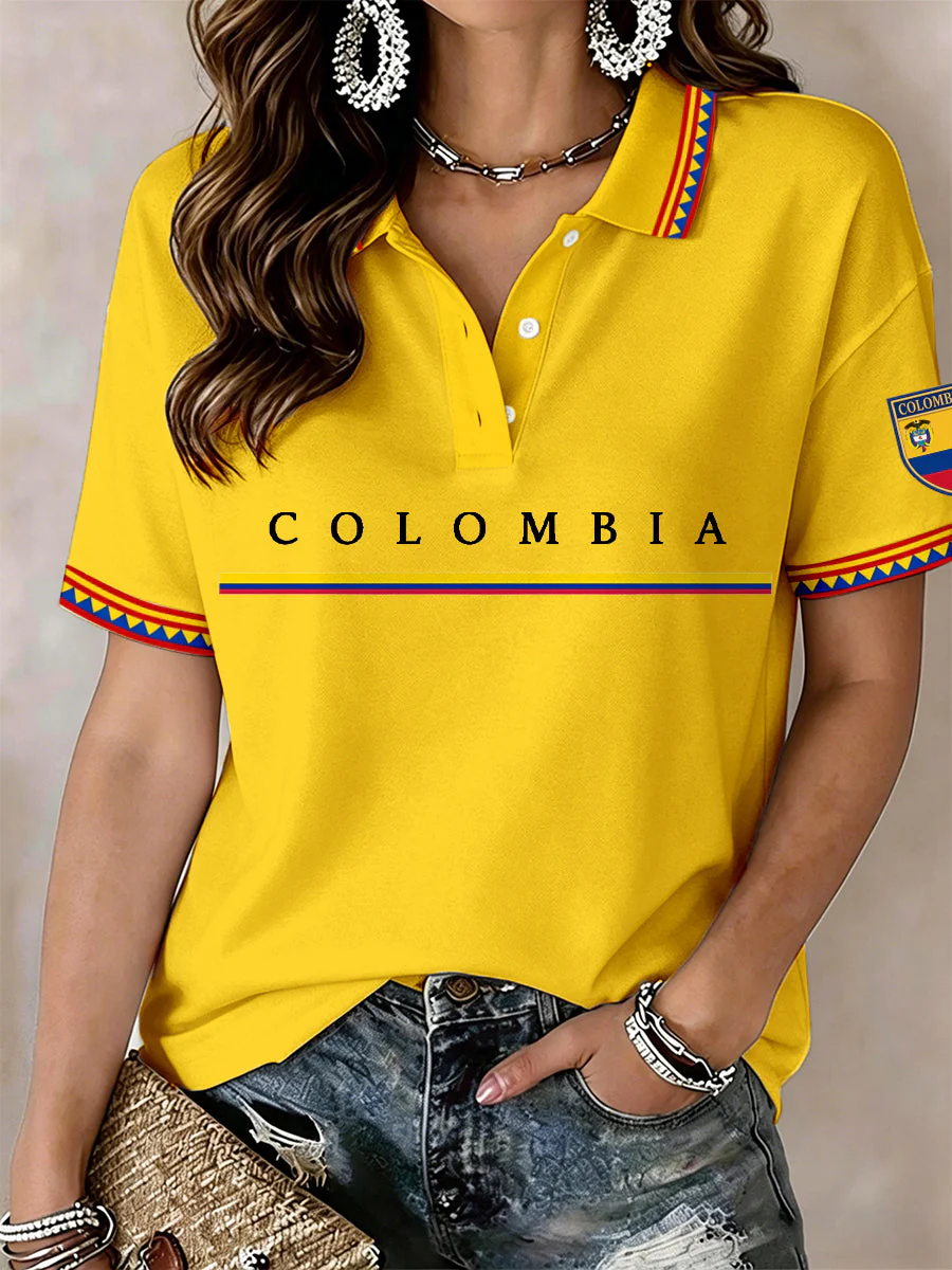 Women's Colombia Polo Shirt - Image 4
