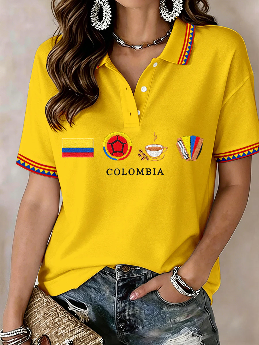 Women's Colombia Polo Shirt - Image 4