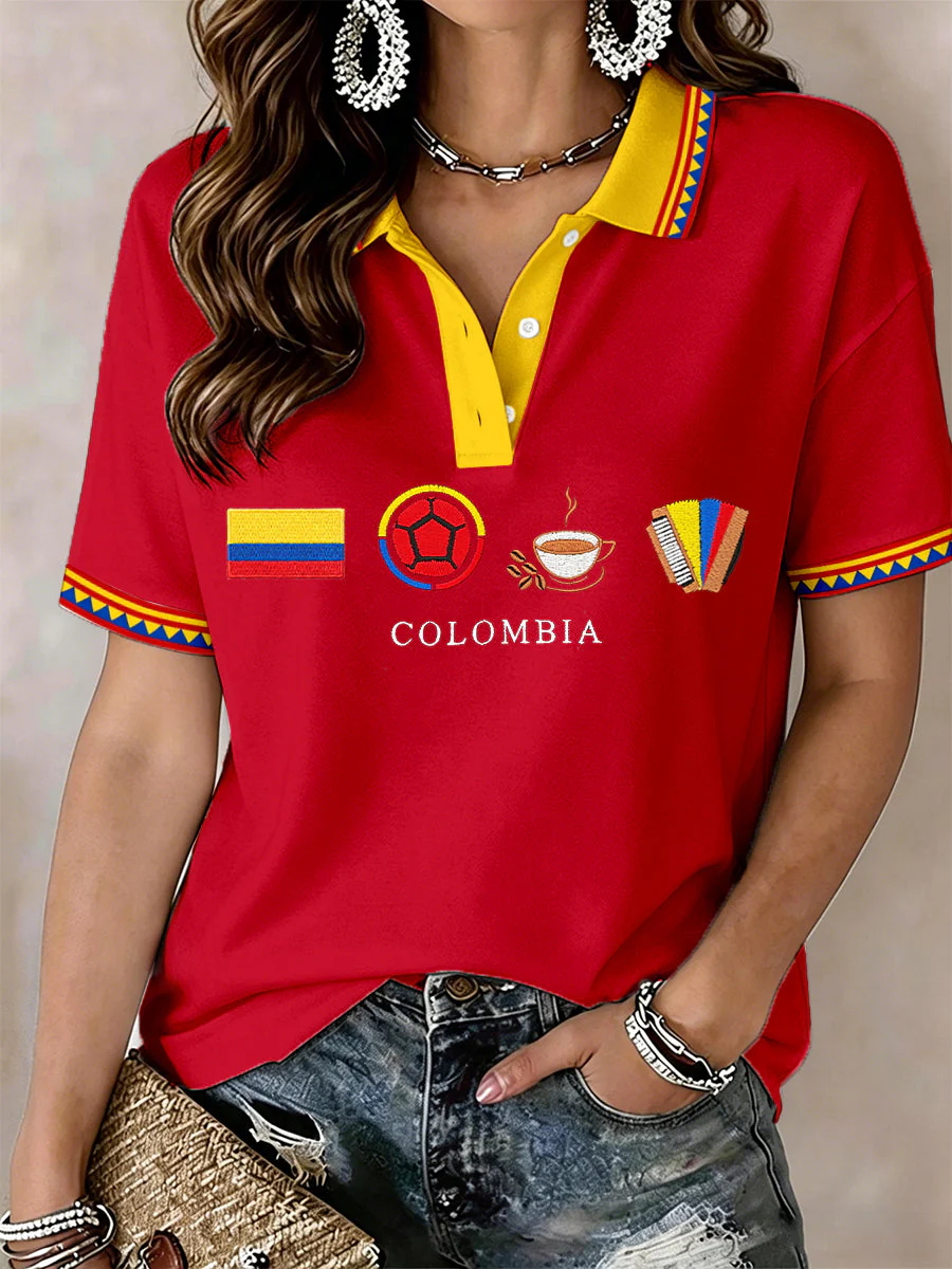 Women's Colombia Polo Shirt - Image 6