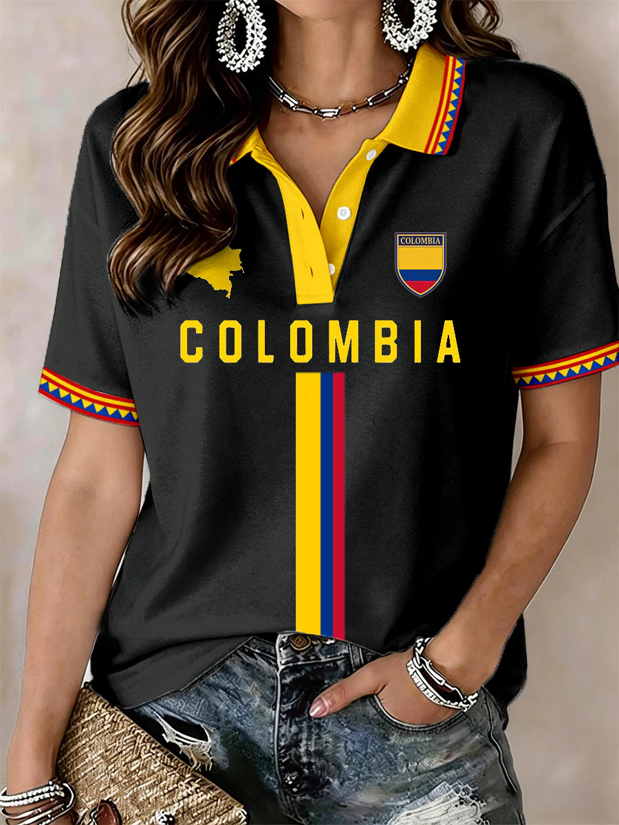 Women's Colombia Polo Shirt - Image 2