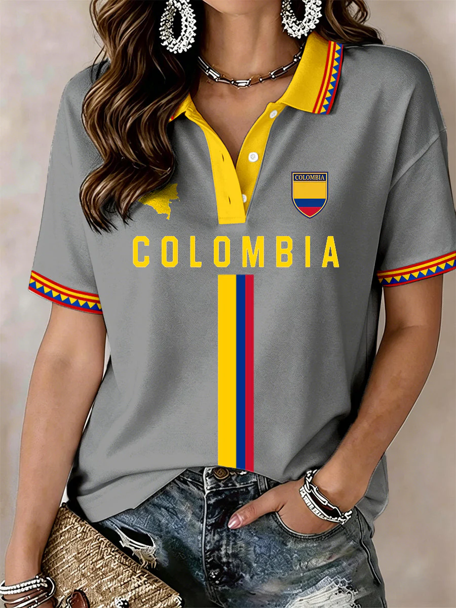 Women's Colombia Polo Shirt - Image 3