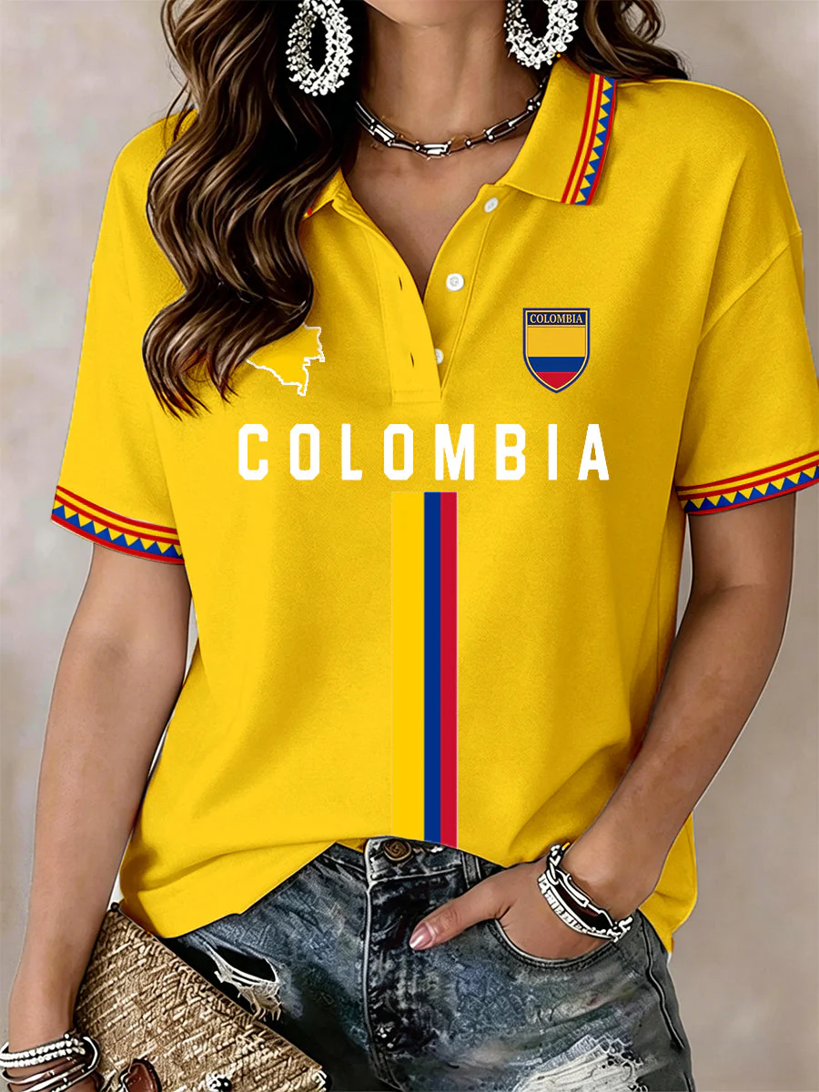 Women's Colombia Polo Shirt - Image 4