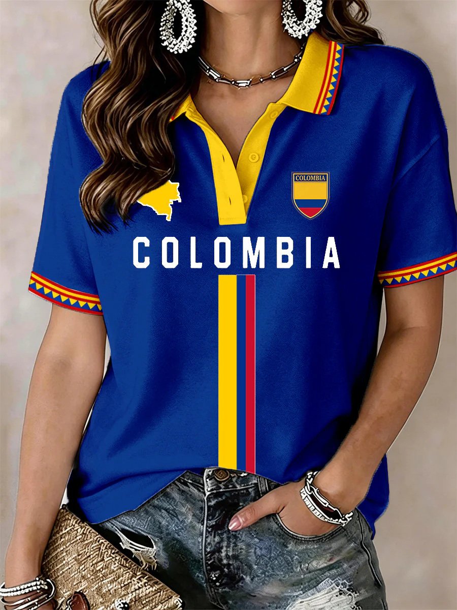 Women's Colombia Polo Shirt - Image 5