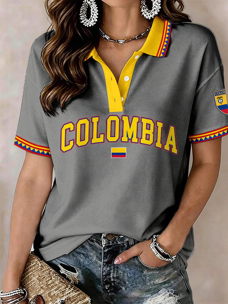 Women's Colombia Polo Shirt - Image 3