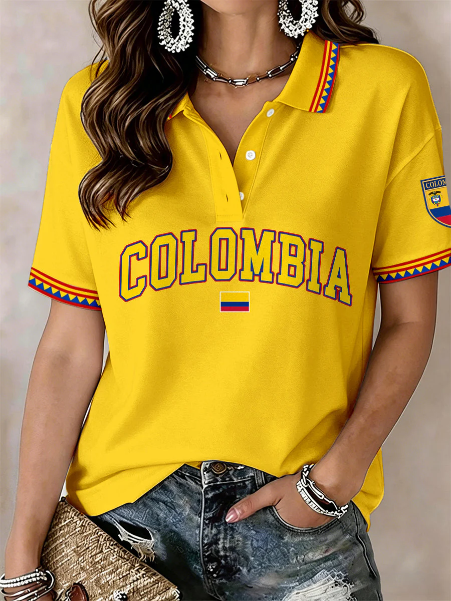 Women's Colombia Polo Shirt - Image 4