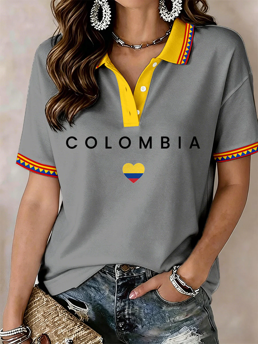 Women's Colombia Polo Shirt - Image 3