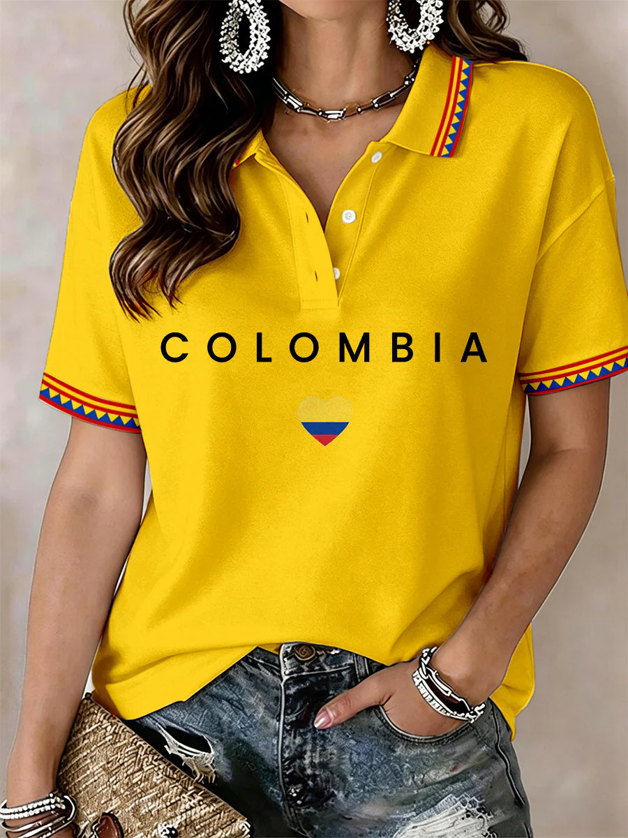 Women's Colombia Polo Shirt - Image 4