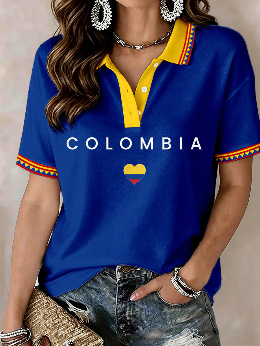 Women's Colombia Polo Shirt - Image 5