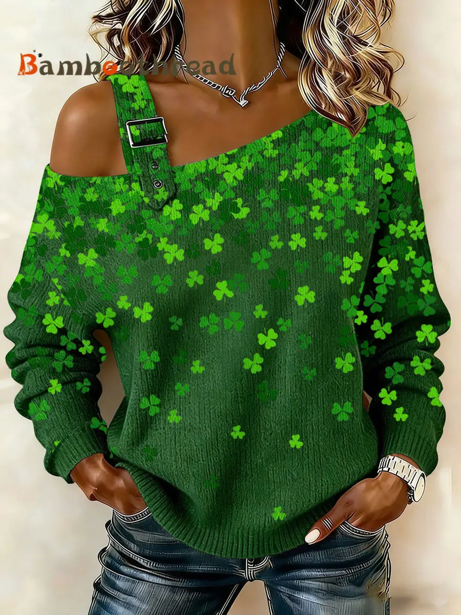 Women's crew neck sweater - Image 2
