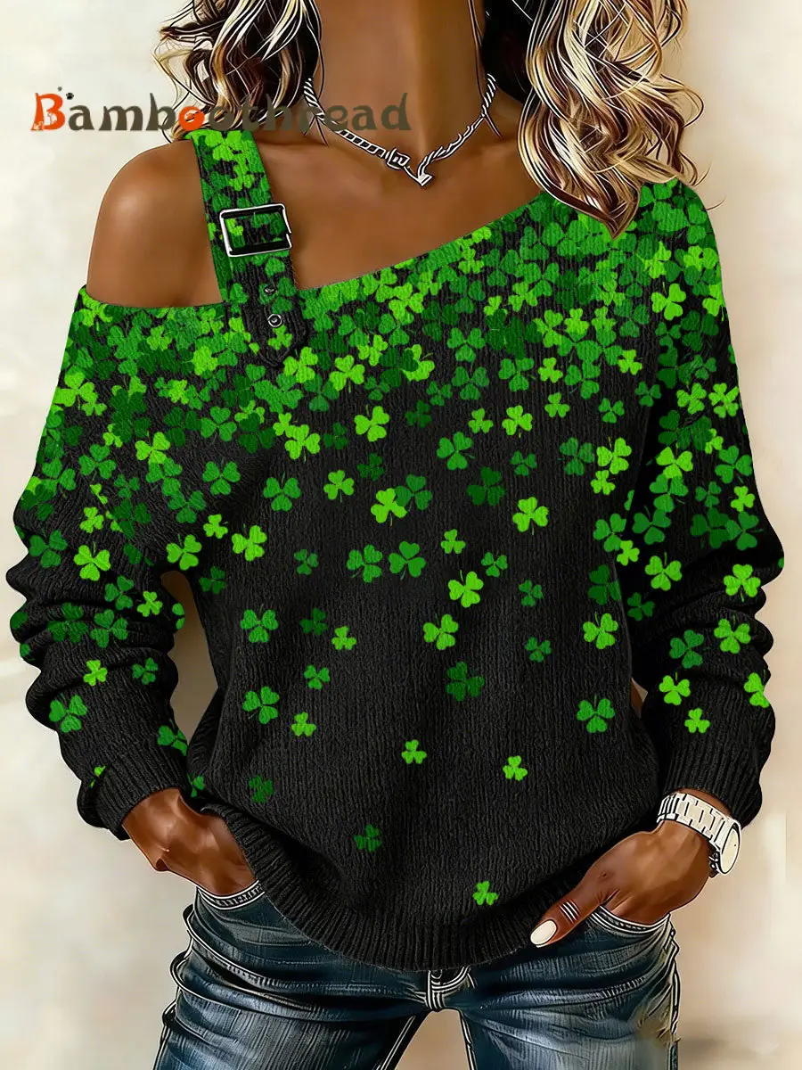 Women's crew neck sweater - Image 3