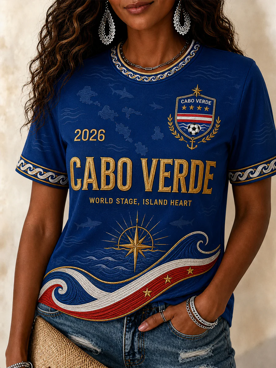 Women's Gift For Football Fans Print Casual Tee