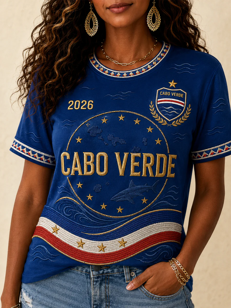 Women's Gift For Football Fans Print Casual Tee