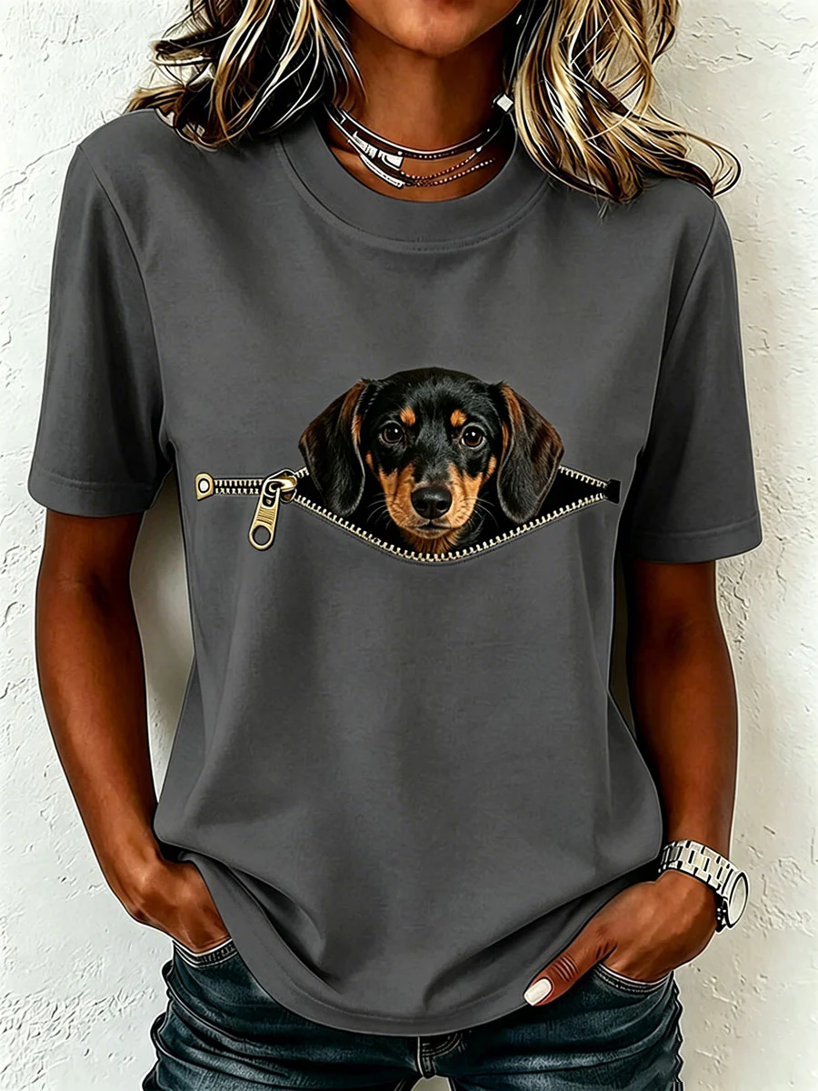Women's Lovely Dachshund T-Shirt - Image 2