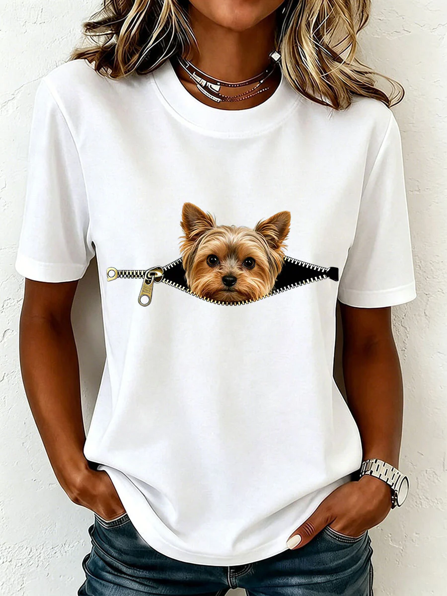 Women's Lovely Yorkshire Terrier T-Shirt - Image 2